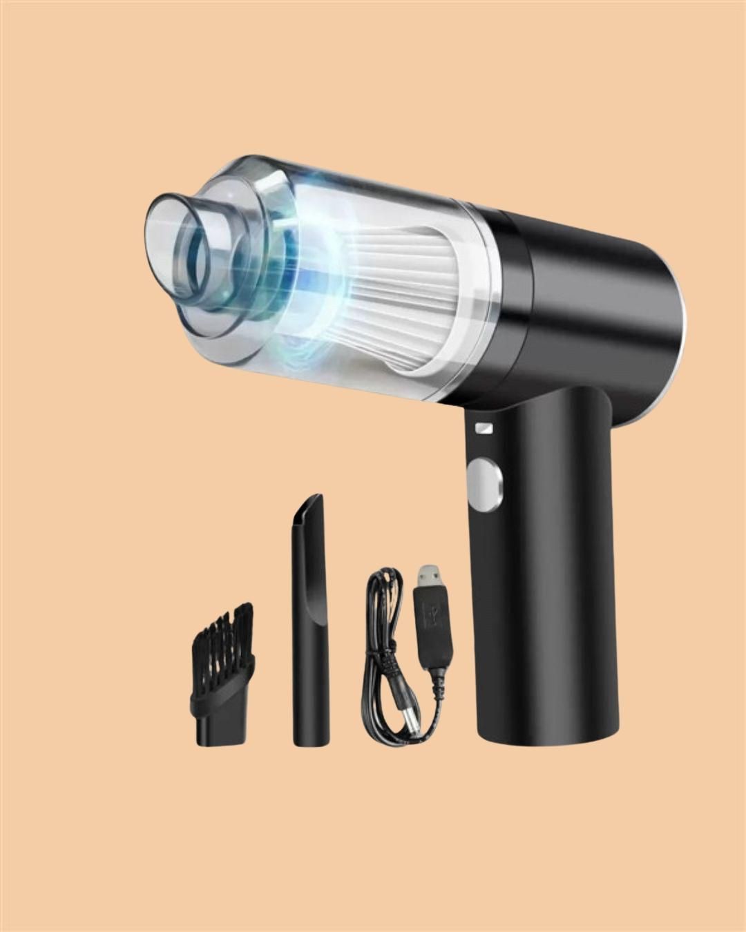 2 in 1 Vacuum Suction Cleaner. Portable Air Duster Wireless