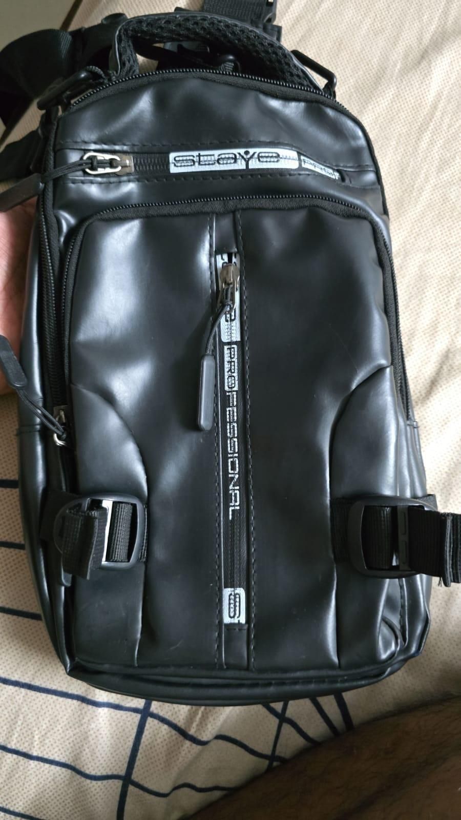 Sling Bag with USB Charging Port - for Men and Women