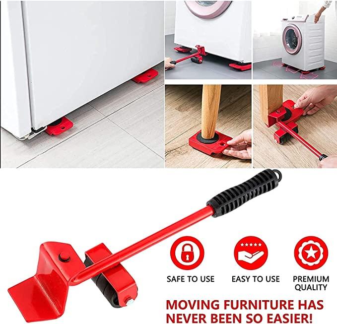 Heavy Duty Furniture Lifter with Sliders – Easy & Safe Furniture Shifting Tool