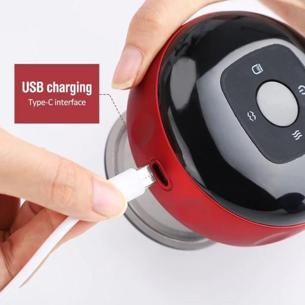 Electric Vacuum Suction Cupping Therapy Device. Full Body Massage Machine for Pain Relief & Detox
