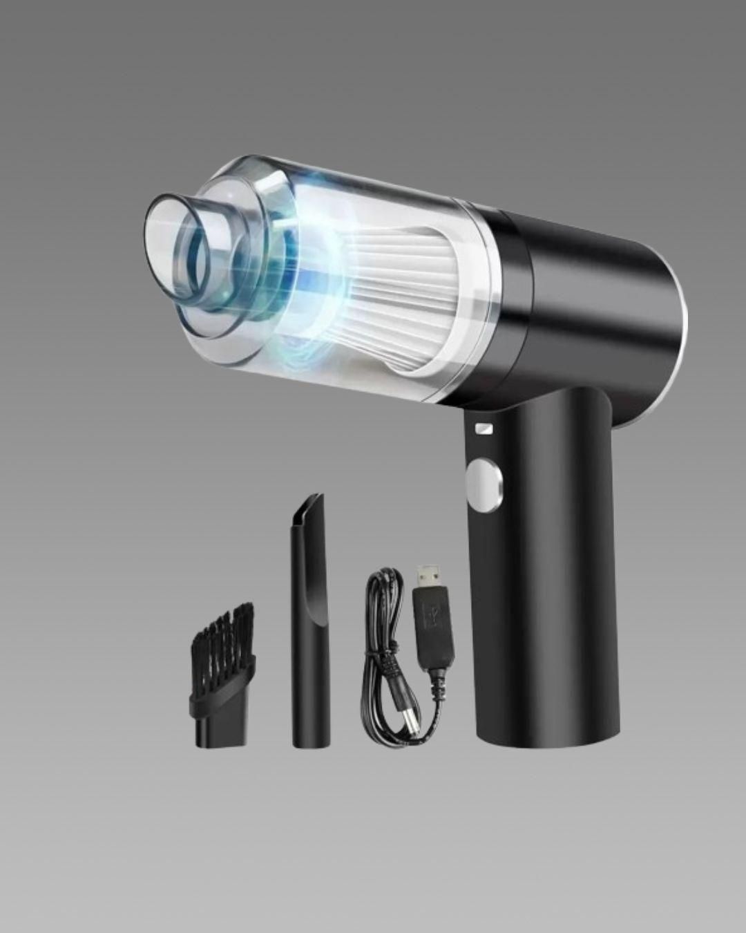 2 in 1 Vacuum Suction Cleaner. Portable Air Duster Wireless