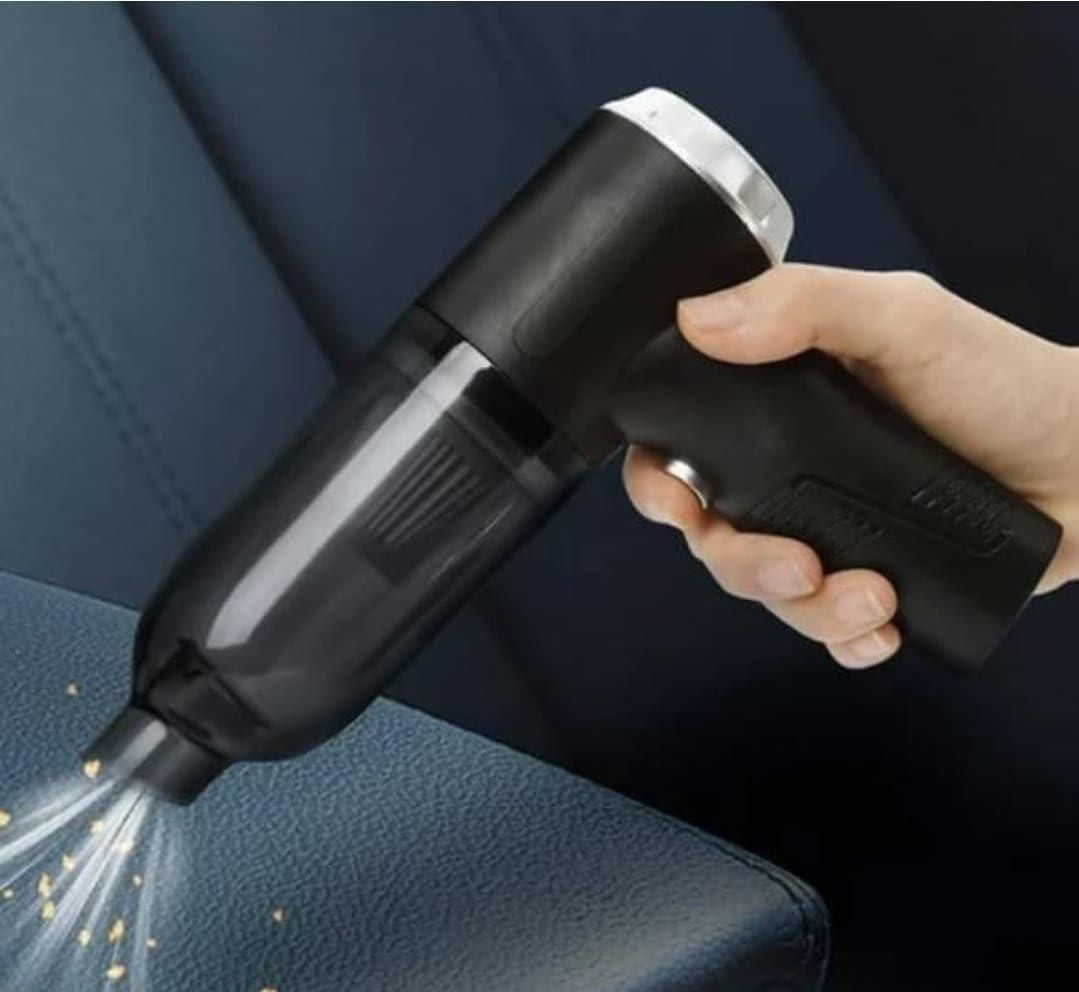 2 in 1 Vacuum Suction Cleaner. Portable Air Duster Wireless
