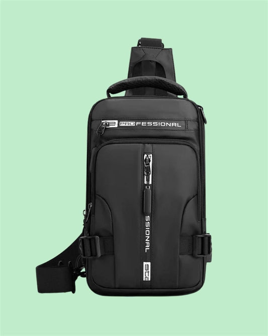 Sling Bag with USB Charging Port - for Men and Women